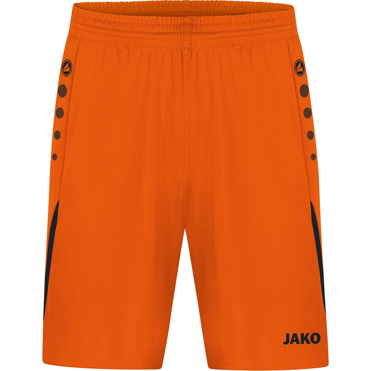 Jako Challenge Short voor Dames | Fluo Oranje - Zwart | Teamswear