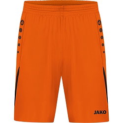 Jako Challenge Short Dames - Fluo Oranje / Zwart