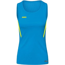 Jako Challenge Débardeur Femmes - Bleu Jako / Jaune Fluo