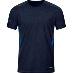 Prik Kiezelsteen spijsvertering Jako Challenge T-Shirt voor Heren | Zwart Gemeleerd - Citroen | Teamswear