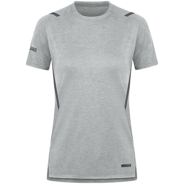 Jako Challenge T-Shirt Dames - Lichtgrijs Gemeleerd / Antra Light