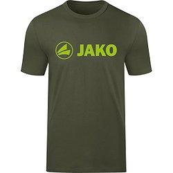 Jako Promo T-Shirt Herren - Khaki / Neongrün