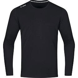 Jako Run 2.0 Running Longsleeve Kinderen - Zwart