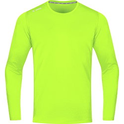 Jako Run 2.0 Longsleeve Hommes - Vert Fluo