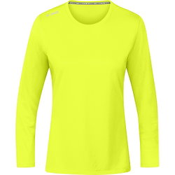Jako Run 2.0 Running Longsleeve Dames - Fluogeel