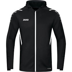 Jako Challenge Hoodie Kinder - Schwarz / Weiß