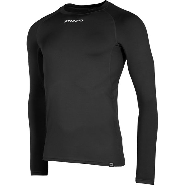 Stanno Functional Sports Underwear Shirt Lange Mouw Heren - Zwart