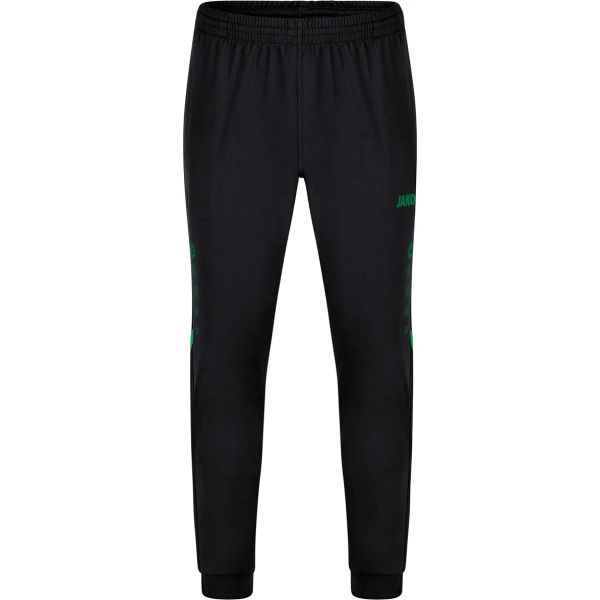 Jako Challenge Pantalon Polyester Hommes - Noir / Vert Sport