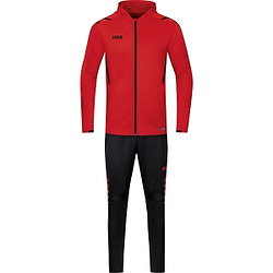 Jako Challenge Polyesterpak Met Kap Heren - Rood / Zwart