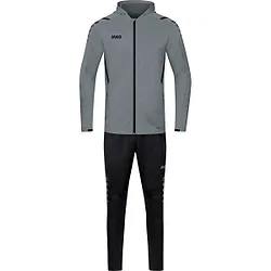 Jako Challenge Survêtement Polyester À Capuchon Femmes - Gris Pierre / Noir