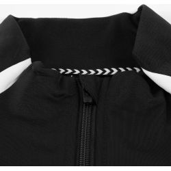 Voorvertoning: Hummel Authentic Trainingsvest Polyester Kinderen - Zwart / Wit