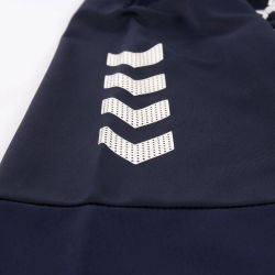 Voorvertoning: Hummel Authentic Trainingsvest Polyester Kinderen - Marine / Wit