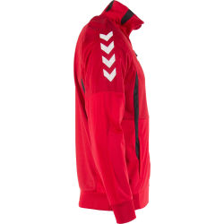 Voorvertoning: Hummel Authentic Trainingsvest Polyester Kinderen - Rood / Zwart
