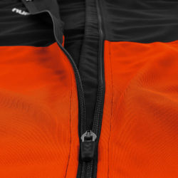 Voorvertoning: Hummel Authentic Trainingsvest Polyester Kinderen - Oranje / Zwart