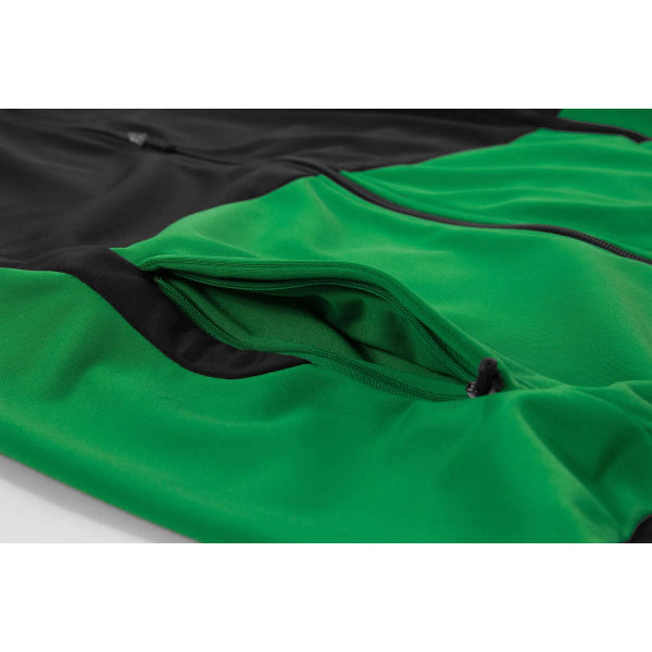 Hummel Authentic Trainingsvest Polyester Kinderen - Groen / Zwart