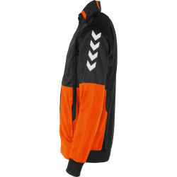 Présentation: Hummel Authentic Veste D'entraînement Polyester Hommes - Orange / Noir