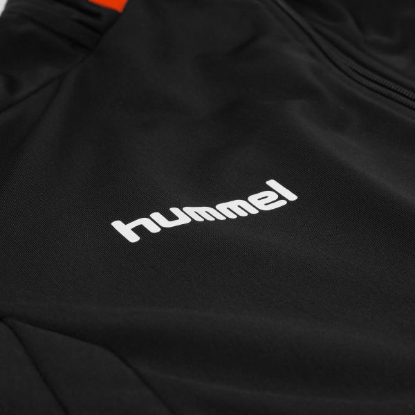Hummel Authentic Veste D'entraînement Polyester Hommes - Orange / Noir