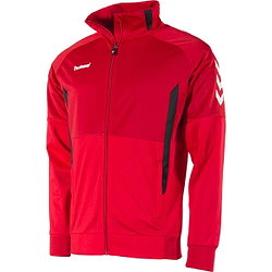 Hummel Authentic Trainingsvest Polyester Heren - Rood / Zwart