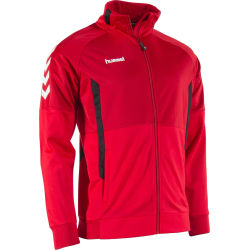 Voorvertoning: Hummel Authentic Trainingsvest Polyester Heren - Rood / Zwart