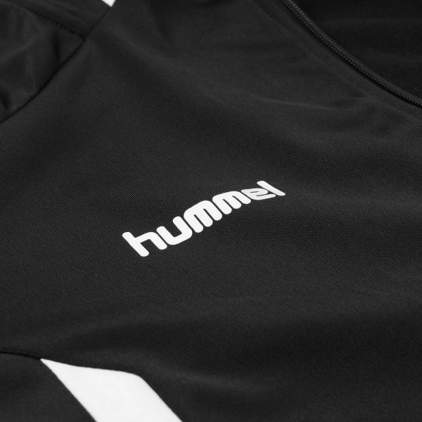 Hummel Authentic Veste D'entraînement Polyester Hommes - Noir / Blanc