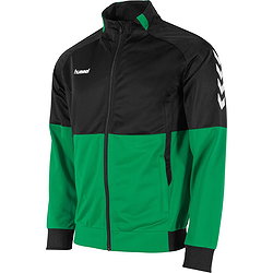 Hummel Authentic Trainingsvest Polyester Heren - Groen / Zwart