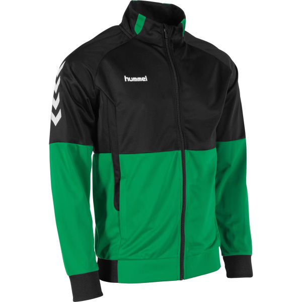 Hummel Authentic Trainingsvest Polyester Heren - Groen / Zwart