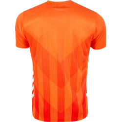 Voorvertoning: Hummel Zeno Limited Shirt Korte Mouw Heren - Oranje