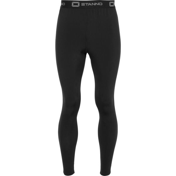 Stanno Thermo Long Tight Heren - Zwart