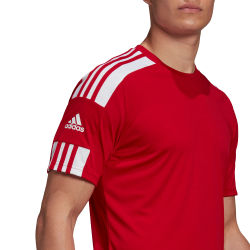 Présentation: Adidas Squadra 21 Maillot Manches Courtes Hommes - Rouge / Blanc
