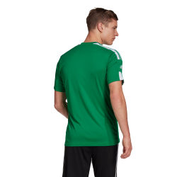 Présentation: Adidas Squadra 21 Maillot Manches Courtes Hommes - Vert / Blanc