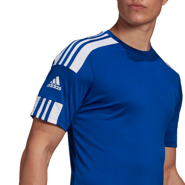 Adidas Squadra 21 Shirt Korte Mouw Heren - Royal / Wit