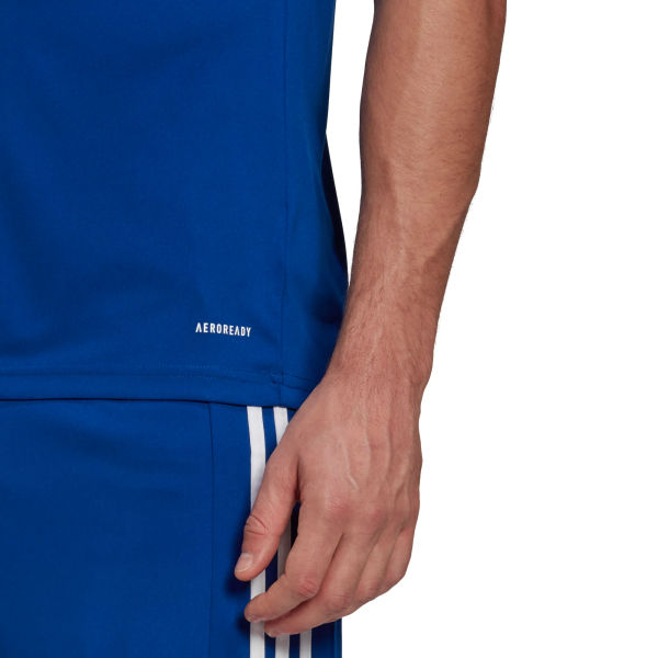 Adidas Squadra 21 Shirt Korte Mouw Heren - Royal / Wit