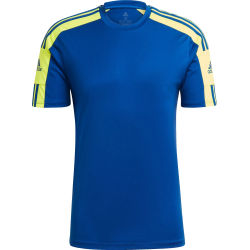 Voorvertoning: Adidas Squadra 21 Shirt Korte Mouw Heren - Royal / Fluogeel