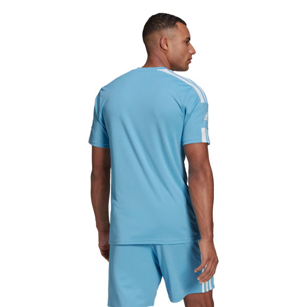 Adidas Squadra 21 Shirt Korte Mouw Heren - Hemelsblauw / Wit