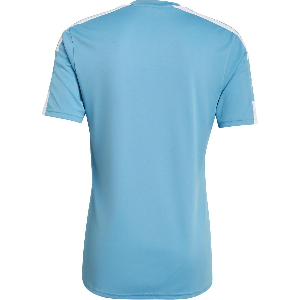 Présentation: Adidas Squadra 21 Maillot Manches Courtes Hommes - Bleu Ciel / Blanc