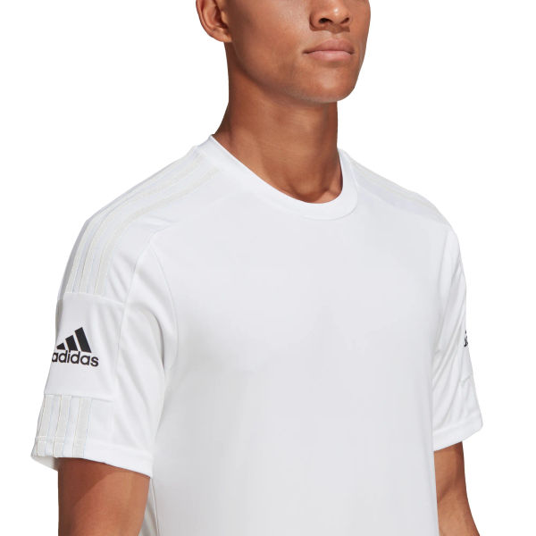 Adidas Squadra 21 Shirt Korte Mouw Heren - Wit