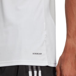 Présentation: Adidas Squadra 21 Maillot Manches Courtes Hommes - Blanc