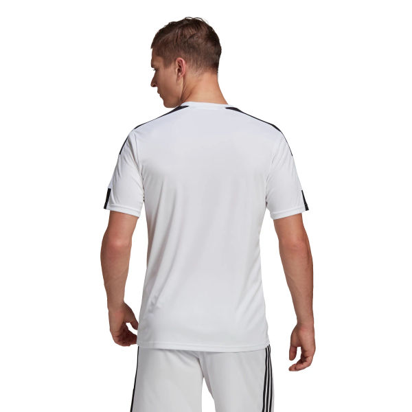 Adidas Squadra 21 Maillot Manches Courtes Hommes - Blanc / Noir