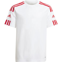 Présentation: Adidas Squadra 21 Maillot Manches Courtes Enfants - Blanc / Rouge