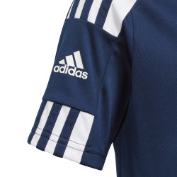 Présentation: Adidas Squadra 21 Maillot Manches Courtes Enfants - Marine / Blanc