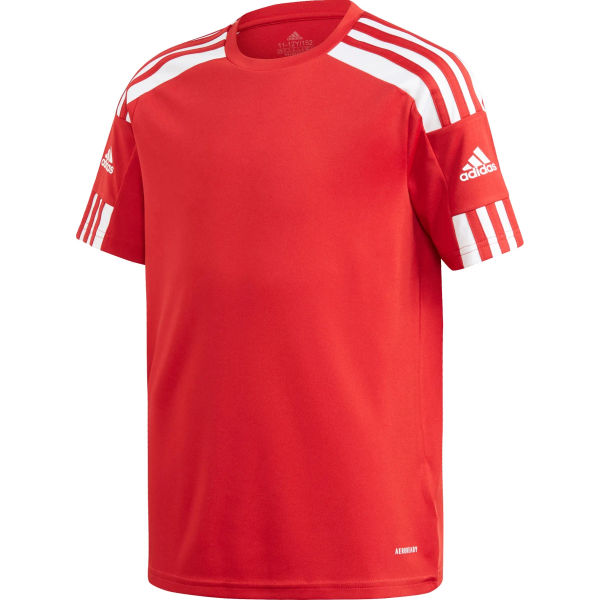 Adidas Squadra 21 Shirt Korte Mouw Kinderen - Rood / Wit