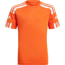 Présentation: Adidas Squadra 21 Maillot Manches Courtes Enfants - Orange / Blanc