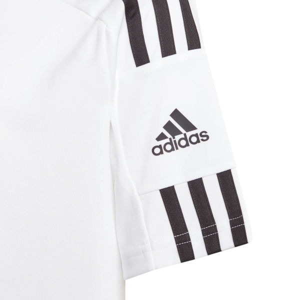 Adidas Squadra 21 Maillot Manches Courtes Enfants - Blanc