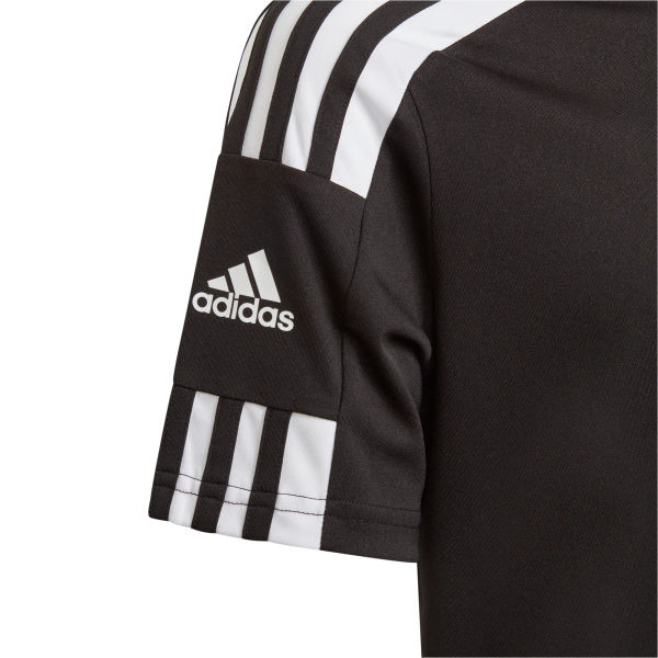 Adidas Squadra 21 Maillot Manches Courtes Enfants - Noir / Blanc