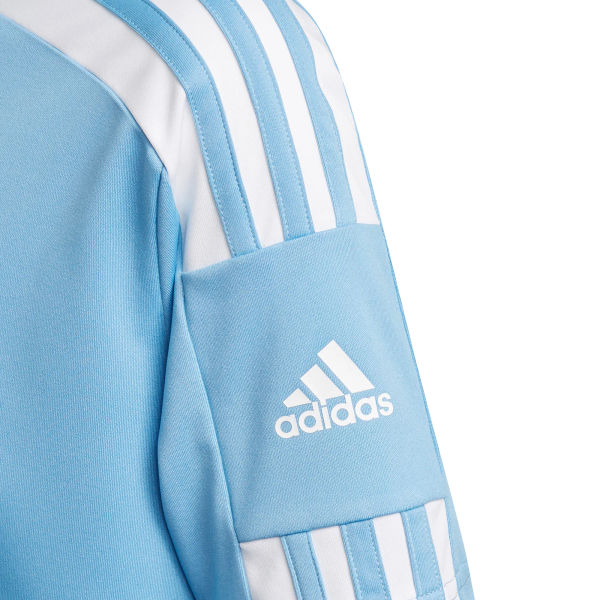 Adidas Squadra 21 Shirt Korte Mouw Kinderen - Hemelsblauw / Wit