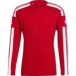 Adidas Squadra 21 Maillot À Manches Longues Hommes - Rouge / Blanc