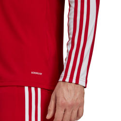 Présentation: Adidas Squadra 21 Maillot À Manches Longues Hommes - Rouge / Blanc