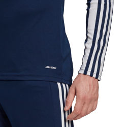 Présentation: Adidas Squadra 21 Maillot À Manches Longues Hommes - Marine / Blanc