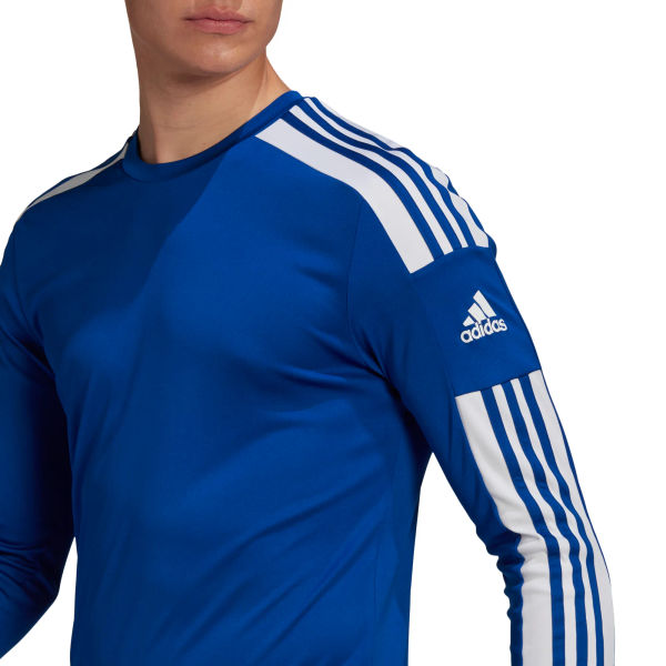 Adidas Squadra 21 Voetbalshirt Lange Mouw Heren - Royal / Wit
