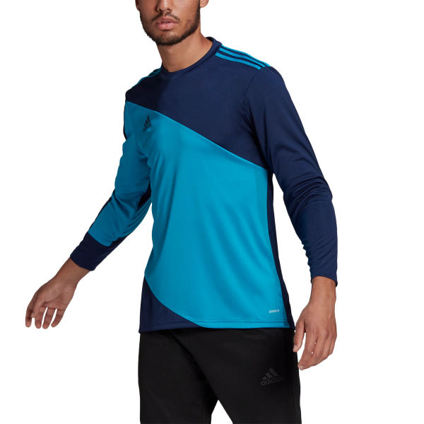Adidas Squadra 21 Maillot De Gardien Manches Longues Hommes - Turquoise / Marine